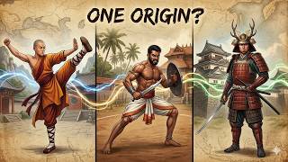 The Hidden Connection Between Chinese, Indian & Japanese Martial Arts