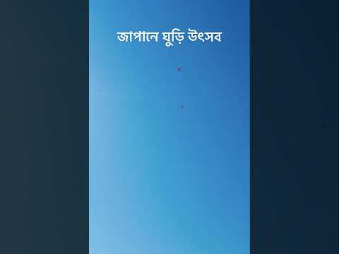 জাপানের ঘুড়ি উৎসব 🎏 #ঘুড়ি_উৎসব #আনন্দ #SkyVibes