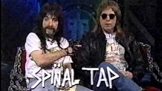 Vintage Spinal Tap Mtv Headbangers Ball Interview April 1992