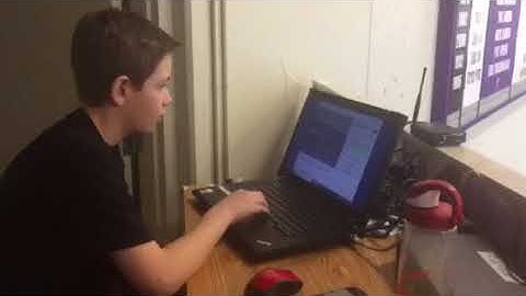 10 year old track timer makes it look easy