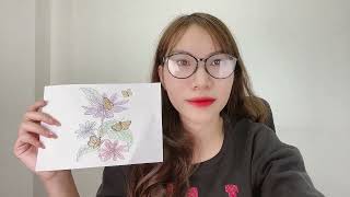 Share how to color the flower picture