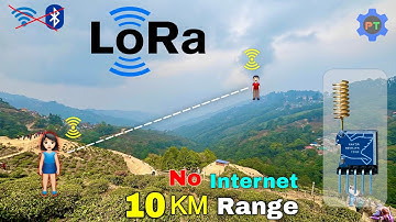 LoRa - Without Internet 10 KM Range | Reyax RYLR998 LoRa Module