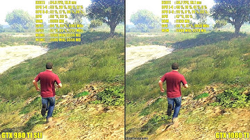 GTA 5 GTX 1080 TI Vs GTX 980 TI SLI Frame Rate Comparison