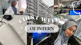 First week of INTERNSHIP!! | Vlog #68