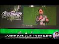 Avengers Doomsday CinemaCon 2026 Presentation