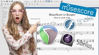 #056 - ▶️ Mastering MIDI with MuseScore and Sibelius in Reaper [Tutorial - How To - ENGLISH]