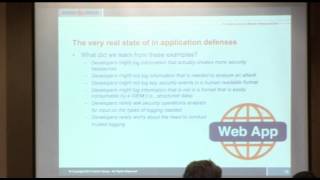 OWASP AppSecUSA 2012: Top Strategies to Capture Security Intelligence for Applications