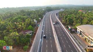 Mahe Thalassery Bypass 4K Drone video | Sky view | 6 Line Highway
