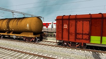OIL TANKER Coupling ICF BCNA Coach | BUMPY RAILROAD | Train Simulator | Railworks 3 | ATG GAMERZ