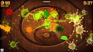 Red Shiny Blade Gameplay - Fruit Ninja screenshot 3