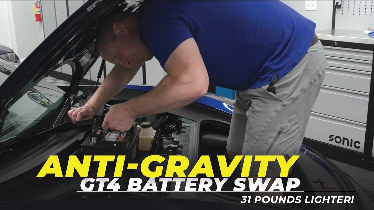 GT4 Anti Gravity Battery Install
