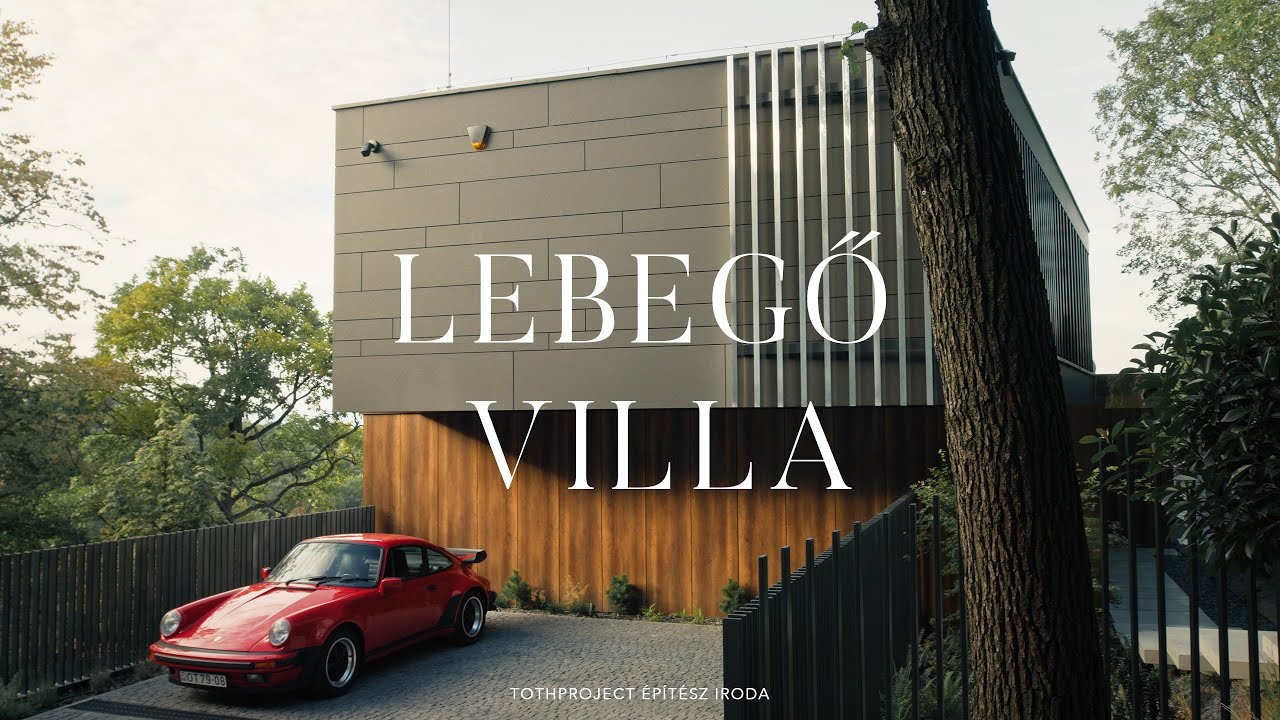 Lebegő villa a Svábhegyen