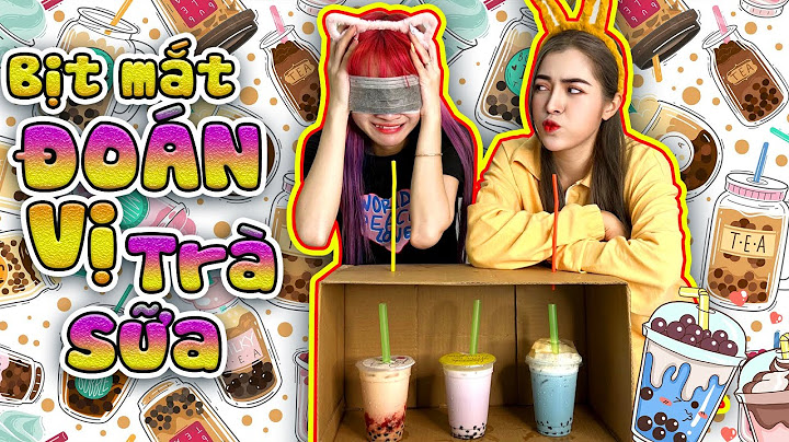 Thử Thách Bịt Mắt Đoán Vị Trà Sữa - Ai Thắng Được 1 Triệu I Linh Vyy Official