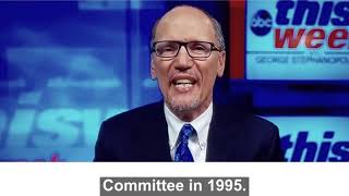 DNC Chair Tom Perez compares Joe Biden's credible sexual assault allegations to The Hillary Emails