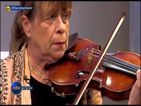 #ElDia / Entrevista a la primera violinista de la Orquesta Sinfónica, Zvezdana Radojkovic/ 15 sept