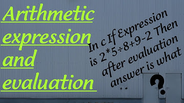Arithmetic expression and precedence in c