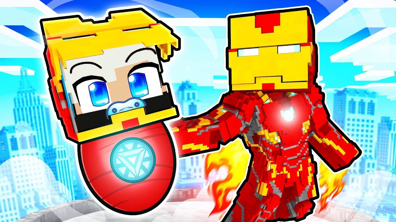 Adopted By IRON MAN in Minecraft!