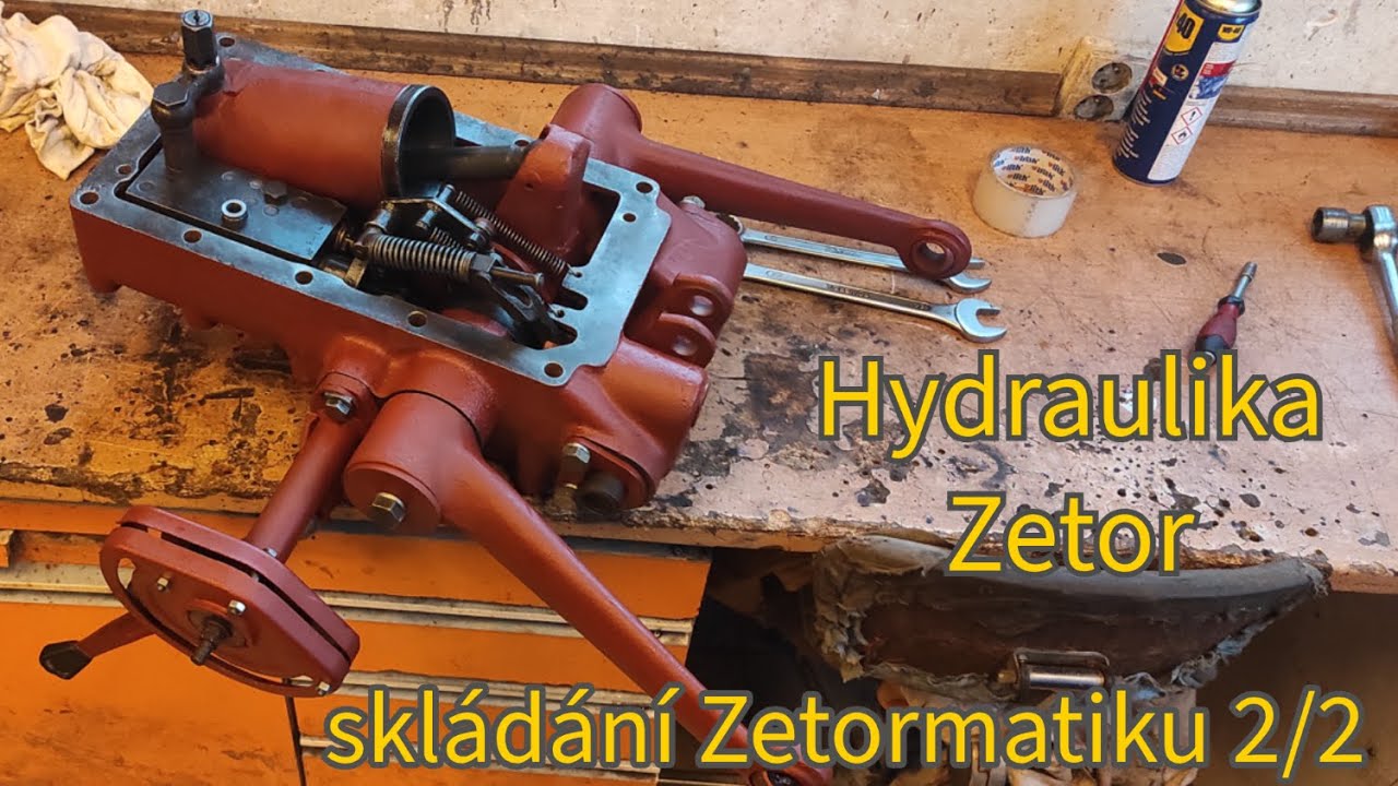 Zetor 3545 5. díl | Skládání zetormatiku Zetor 3011, 3511....