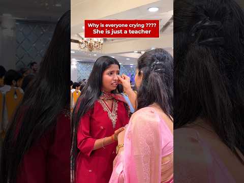 Why is everyone crying 🥹 ???? She is just a teacher 👩🏫 | Safalta Diwas 2026 | Nimisha Bansal