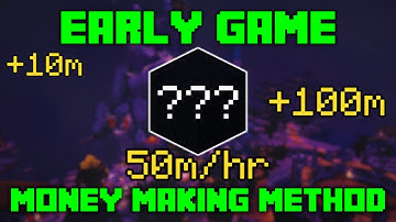 How to make 50m/hr EARLY GAME! | Hypixel Skyblock Money Making Method