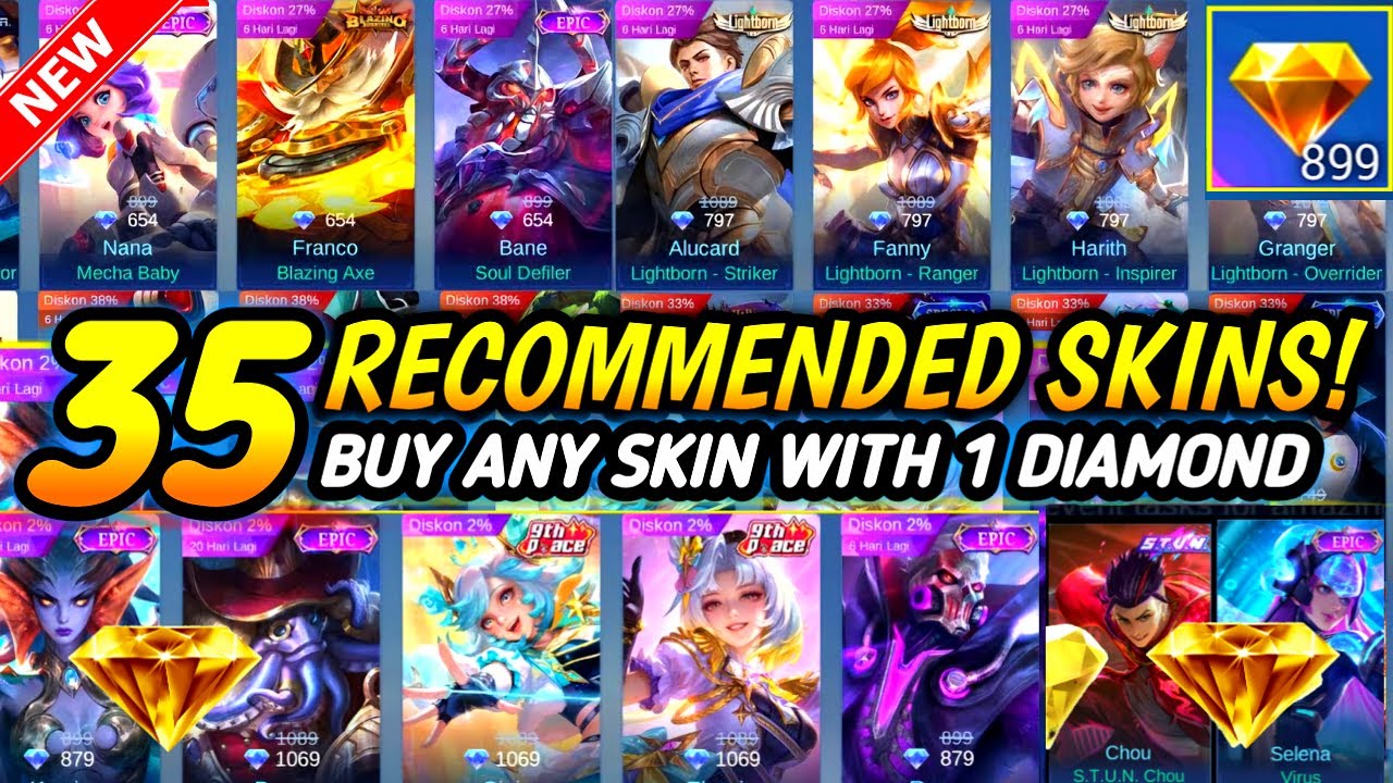 35 ЛУЧШИХ ОБЛИКОВ, КОТОРЫЕ МОЖНО КУПИТЬ ЗА 1 АЛМАЗ 💎 (СТОЯТ ТОГО) В МЕГАРАСПРОДАЖЕ 11.11 | ПРОМО ...