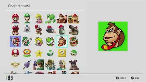 Nintendo Switch - Player Icons & Creating My Mii