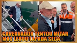 Lula ACABA DE CHEGAR ao RS depois do governador fazer uma PALHAÇADA SEM TAMANHO para bolsonaristas