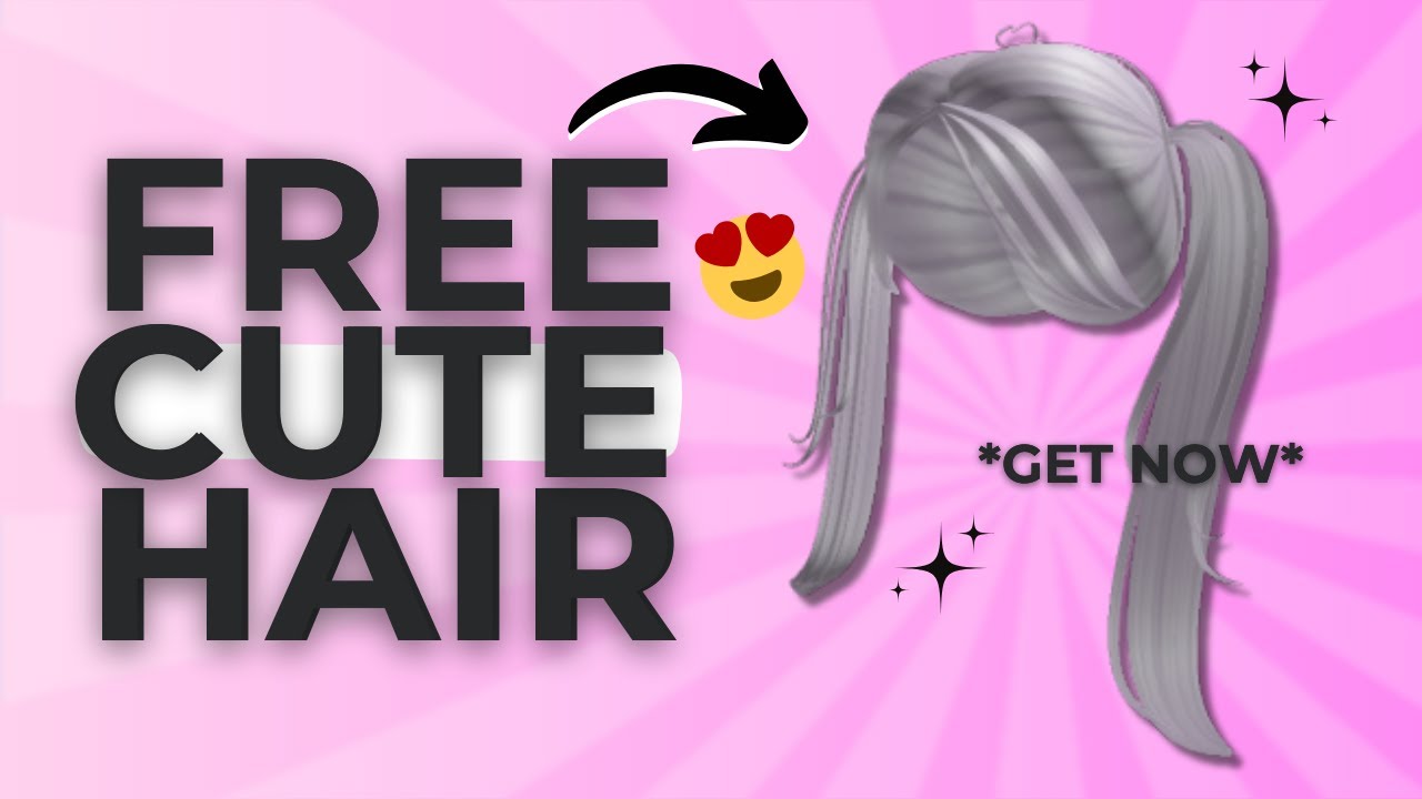 Trying to get new free UGC hair in Roblox! 