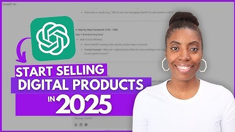 How To Use ChatGPT to Sell Digital Product Online