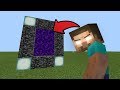 How To Make a Portal to the Herobrine DIMENSION in Minecraft Pocket Edition