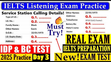 IELTS LISTENING PRACTICE TEST 2024 WITH ANSWERS | 02.01.2025