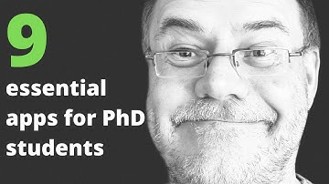 9 essential apps for PhD students/ postdocs  #phd #phdtips #phdlife #academia #appsforstudents
