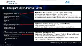 A10- Configure A Layer 4 Virtual Server In 4 Steps