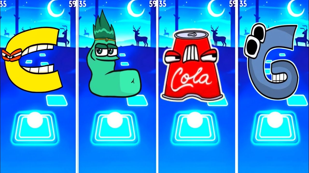 Evil Alphabet Lore - A 🆚 Evil Alphabet Lore - B 🆚 C 🆚 D. 🎶 Who Is Best?🎵 Tell We? 😍