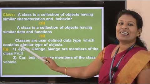 Classes and Objects - class1 - for II PUC - Mrs. Shali R S. Lecturer in Computer Science, SCPUC