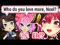 The Love Triangle Situation On Marine's Island Is CRAZY 💀【ENG Sub Hololive】