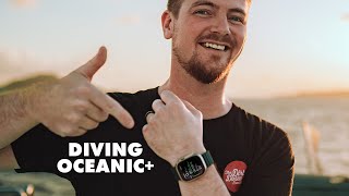Diving Oceanic+ on Apple Watch Ultra - Scuba Dive Computer Review