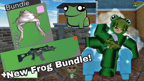 NEW FROG BUNDLE in ROBLOX ARSENAL!