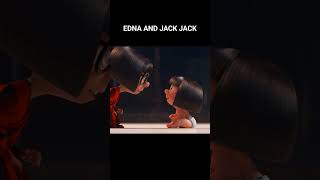 Edna takes care of Jack Jack #incrdibles #fyp #animatedmovie