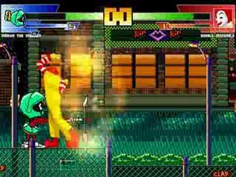 MUGEN - Marvin the Martian vs. Ronald McDonald