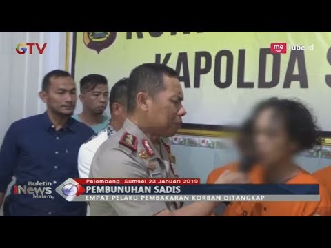 SADIS! Sebelum Dibunuh dan Dibakar, Mayat Wanita di Palembang Sempat Diperkosa - BIM 23/01