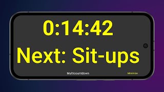 Interval Timer Multicountdown