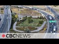 How this tiny cemetery ended up wedged between two major Toronto highways