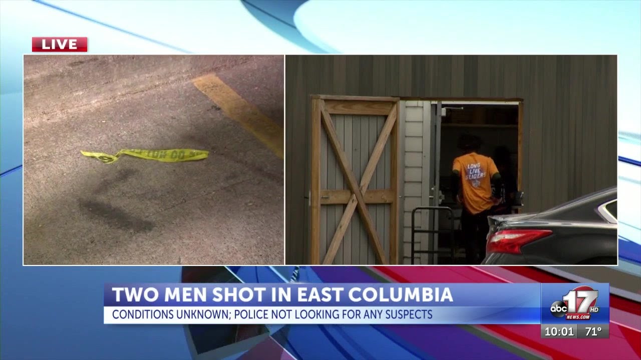 Two men found shot after Columbia police called to Clark Lane - YouTube