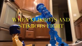When Klikbots and Stikbots Fight/ Stikbot Klikbot Battle #stikbot #Stikbot #Klikbot #klikbot