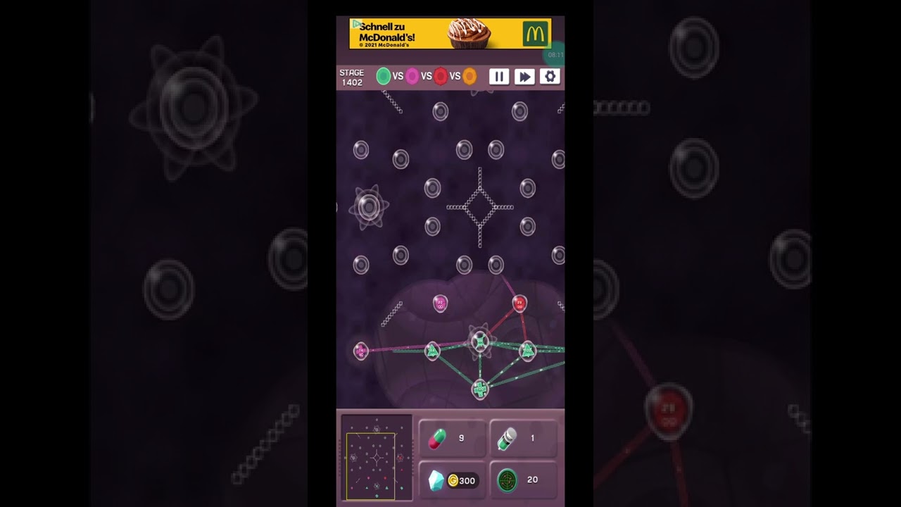 Cell Expansion Wars 1402 Special Stage Walkthrough Krieg der Zellen 1402 Spezial Level