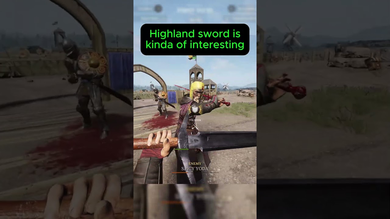 The highland sword is low key fun to try out in chivalry 2!