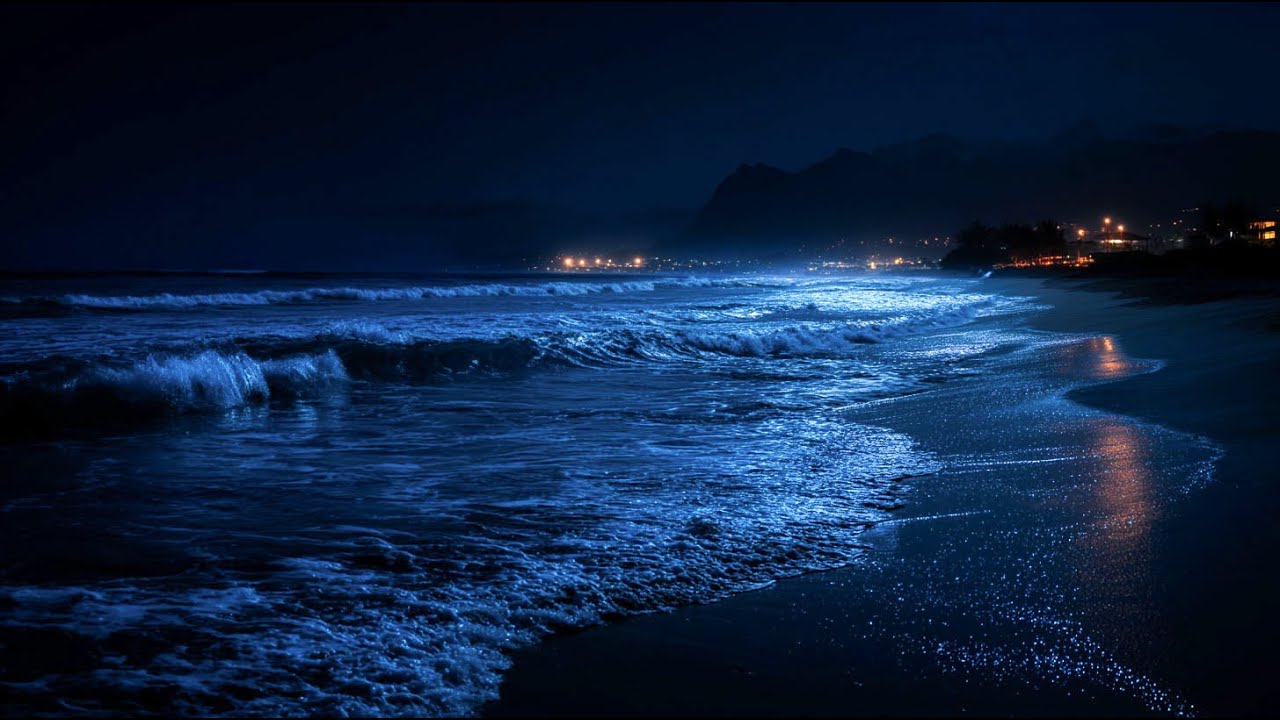 Fall Asleep In Under 3 Minutes - 10 Hours of Ocean Sounds for Overnight Energy Recovery and Sleep