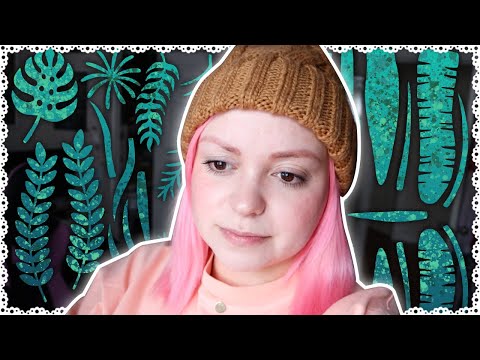 Been Feeling Like Crap. Also Drawing & Cutting Leaves |Vlarch Day 28|