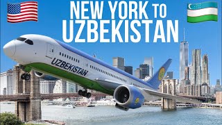 Flying JFK's Most Exotic Airline! | Uzbekistan Airways | New York - Tashkent | 12 HRS in Economy!